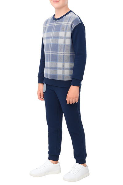 Bahob® 1 & 2 Pack Boys Girls Tracksuit, Unisex Jumper Sweatshirt and Jogger Bottoms Tracksuit Set for Kids 3-14 Years