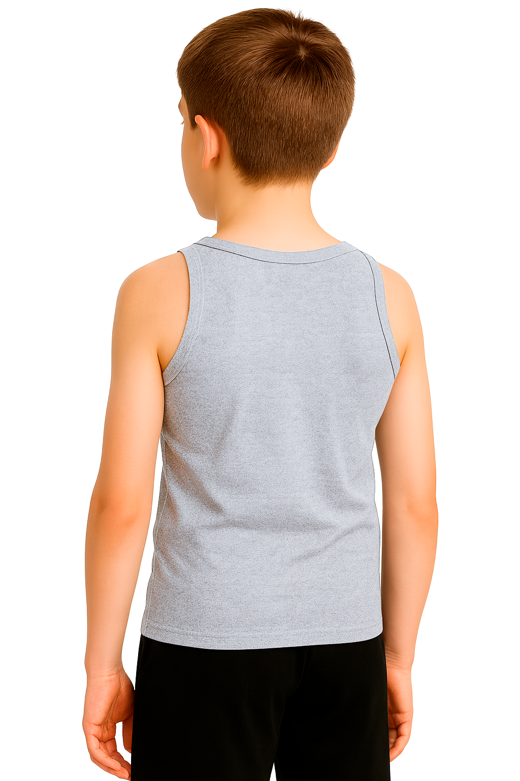 Bahob® 6 Pack Boy's Underwear Vests Soft Cotton Tank Tops Kids Sleeveless Vests Undershirts 100% Cotton