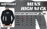 Bahob® Men's Turtleneck Slim Fit Men's Jumper Cotton Ribbed High Neck Pullover Sweater S-3XL