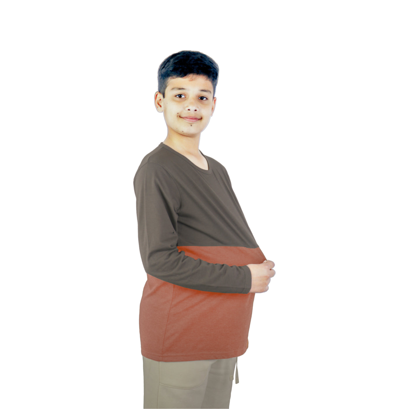 Bahob® 3 & 6 Pack Boys Long Sleeved Top Round Neck Kids T Shirts Long-Sleeve T-Shirt Soft Cotton 3-14 Years