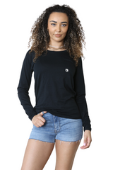 Bahob® 3 Pack Women's Classic-Fit Crewneck , Multipacks Ladies Long Sleeve T-Shirt Top S-XXL