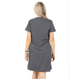 Bahob® Ladies Nightdress Cotton Short Sleeve Night Shirt Nightdress Women's Nightie Nightwear Loungewear S-XXL