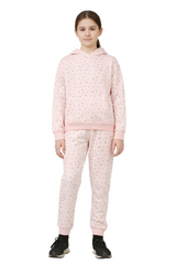 Bahob® 1 & 2 Pack Girls Tracksuits Set Printed Hoodie and Tracksuit Jogging Bottoms, Kids Track Suits Activewear Sets for Girls 5-14 Years