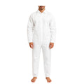 1 & 3 Pack Protective Disposable Overall Paper Boiler Suit Coveralls Protection Suit Cuffs and Ankles