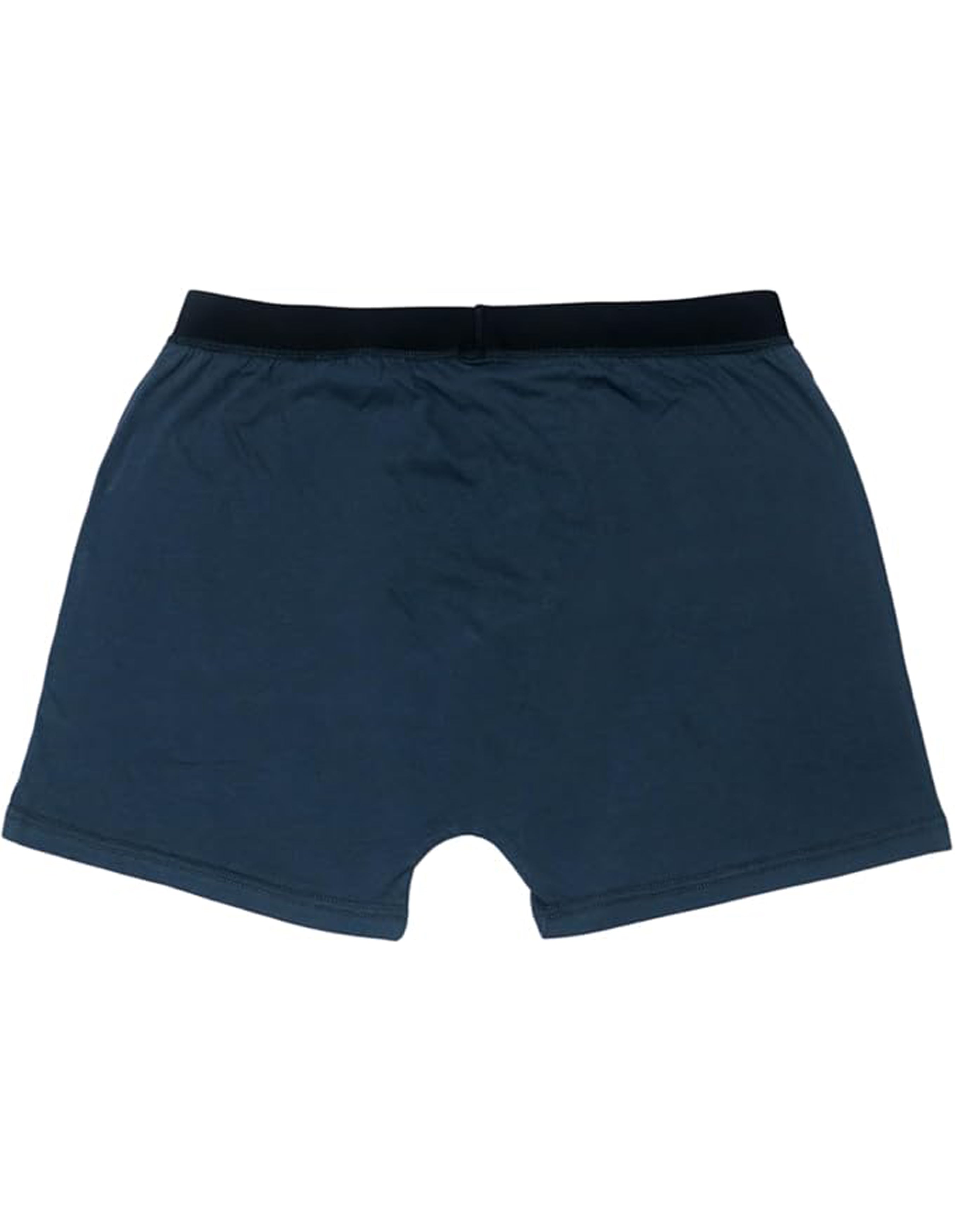 Bahob® Pack Of 6 Mens Plain Boxers with Elastic Waist Shorts