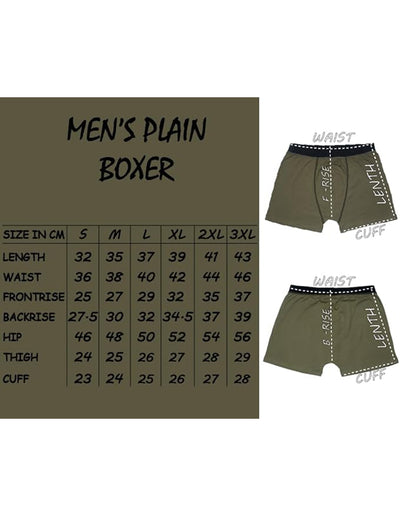 Bahob® Pack Of 6 Men's Boxers with Elastic Waist Shorts Underpants Trunks For Men's Soft Comfortable Men's Underwear S-3XL