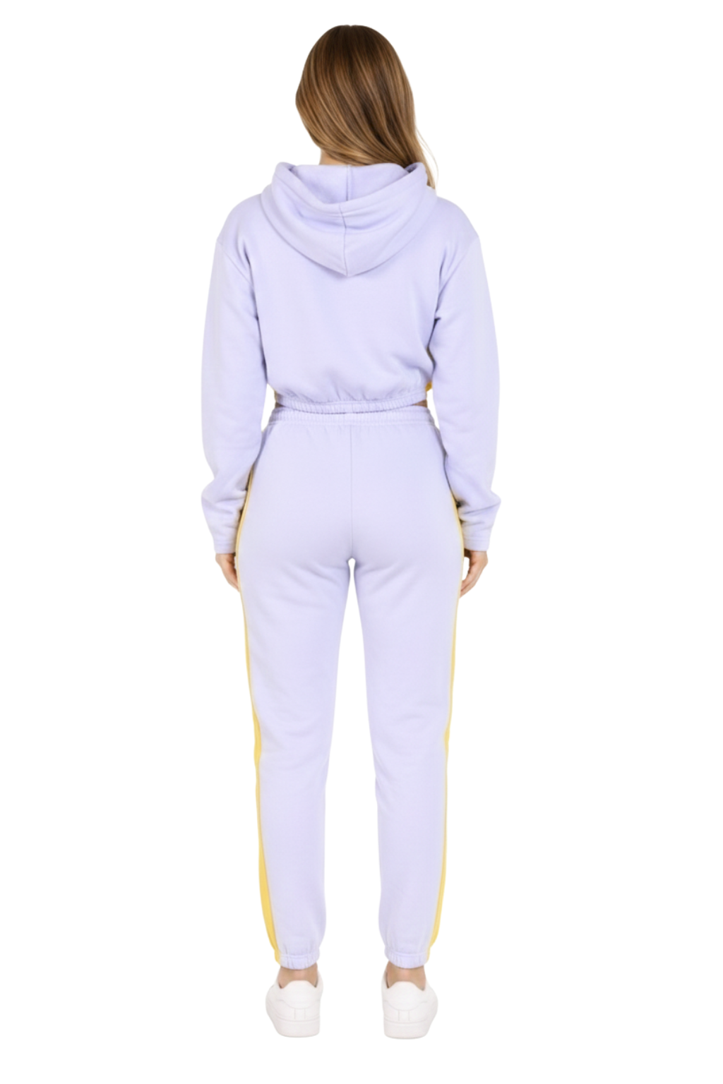 Bahob® Women’s Sportswear Set, 2 Pcs Women Tracksuit Hoodie Crop Top and Joggings Pants Leggings Yoga Gym Wear Tracksuits Activewear Set