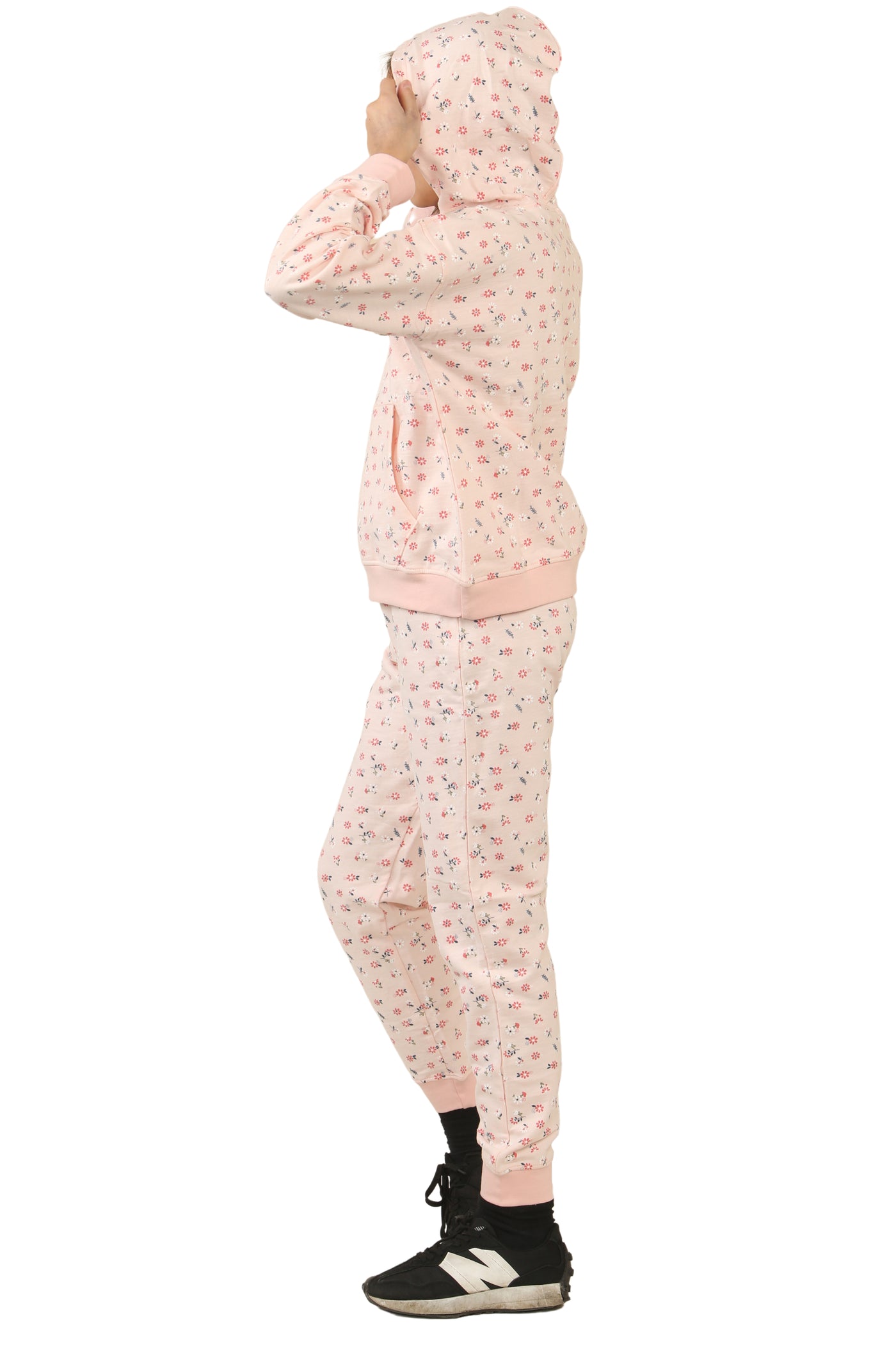 Bahob® 1 & 2 Pack Girls Tracksuits Set Printed Hoodie and Tracksuit Jogging Bottoms, Kids Track Suits Activewear Sets for Girls 5-14 Years