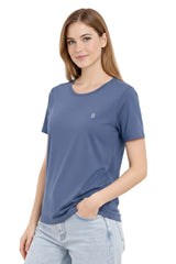 Bahob® 3 Pack Women's Classic-Fit Short-Sleeve Crew neck Plain Cotton T-Shirt S-XXL