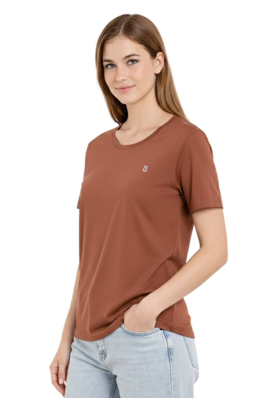 Bahob® 3 Pack Women's Classic-Fit Short-Sleeve Crew neck Plain Cotton T-Shirt S-XXL