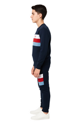 Bahob® 1 & 2 Pack Boys Girls Tracksuit, Jumper Sweatshirt and Jogger Bottoms Tracksuit Set for Kids 3-14 Years