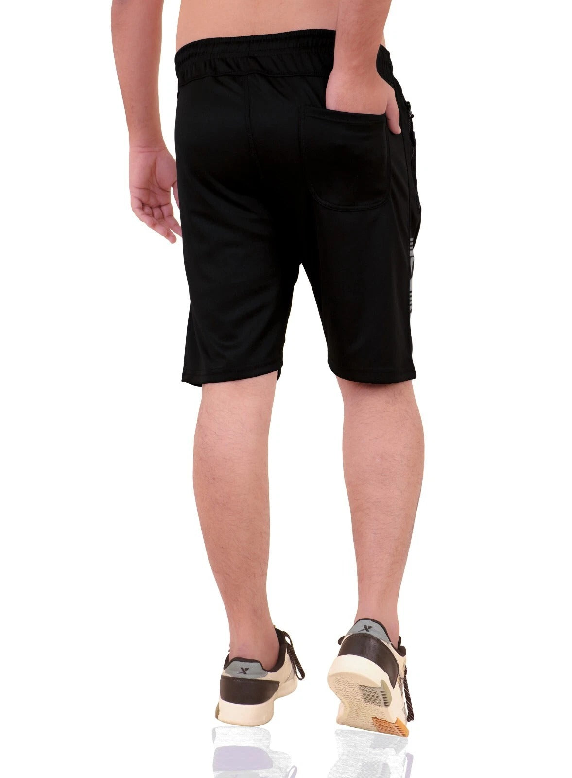 Mens Gym Running Shorts Men's Plain Summer Shorts Polyester Beach Style Shorts