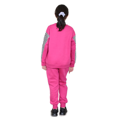 Bahob® Girls 2 Piece Sweatshirt & Jogging Bottoms Tracksuit Set