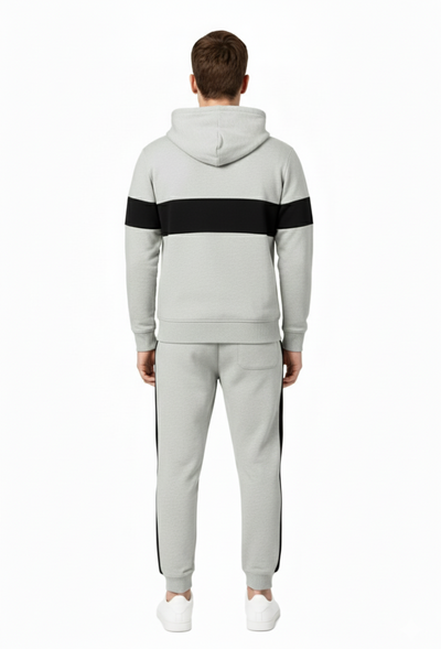 Bahob® Men's Tracksuit Set Full Sleeve Fleece Hoodie Top Jogging Bottoms Joggers