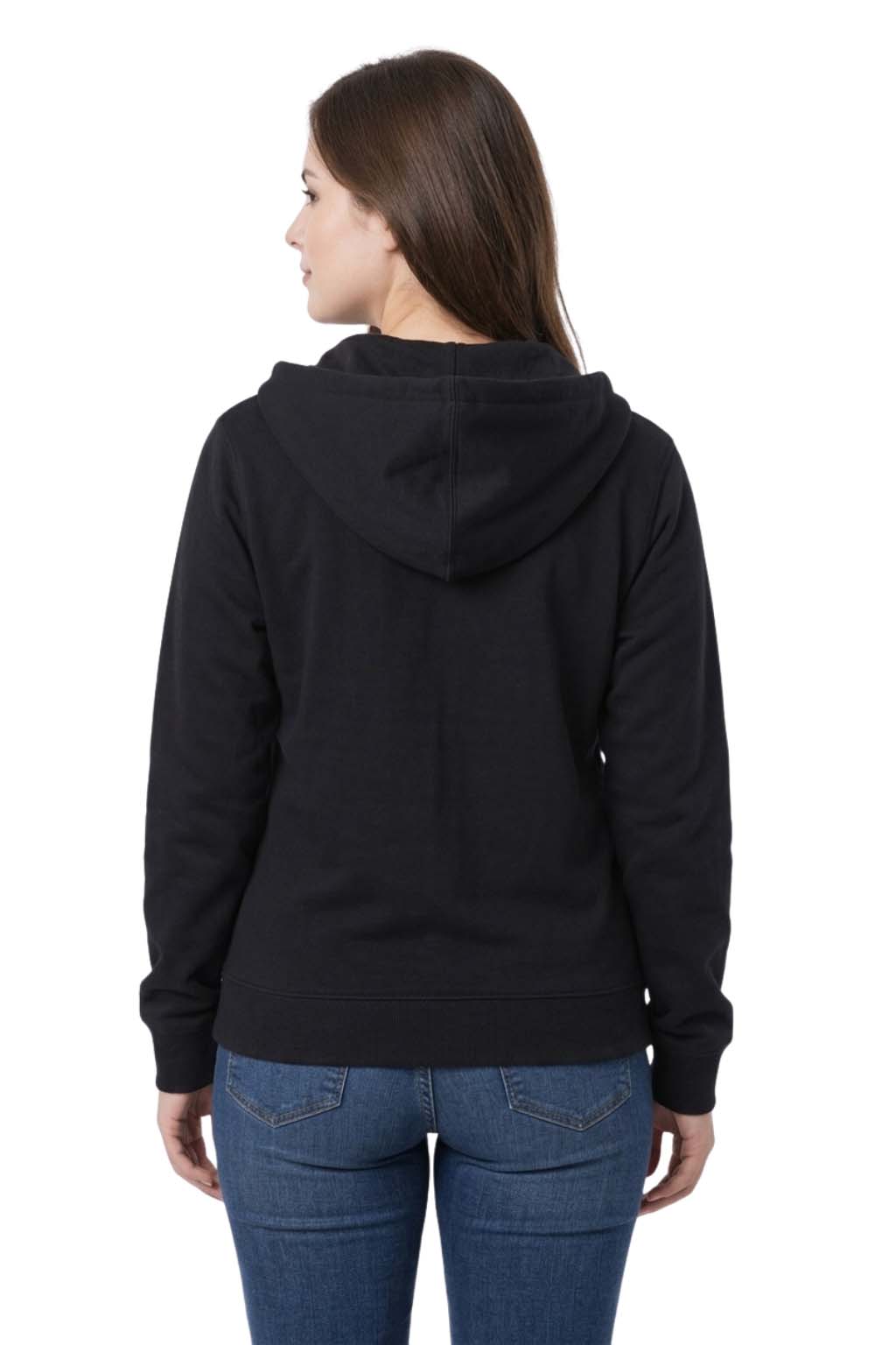 Bahob® Womens Ladies Plain Zip Up Hoodie Long Sleeve Sweatshirt Full Zip Top Soft Jumper Jacket Hoodies Top S-3XL