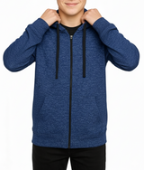 Bahob® Hoodies For Boys Kids Fleece Zip-Up Hoodie Sweatshirt Kids Hoodies Jacket Sweatshirt for Boys Long Sleeve Top Unisex Age 5-14 Years