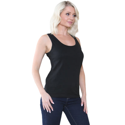 Bahob® 3 Pack Women's Vests Tank Tops for Women Super soft Cotton Vest S-2XL