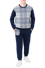 Bahob® 1 & 2 Pack Boys Girls Tracksuit, Unisex Jumper Sweatshirt and Jogger Bottoms Tracksuit Set for Kids 3-14 Years