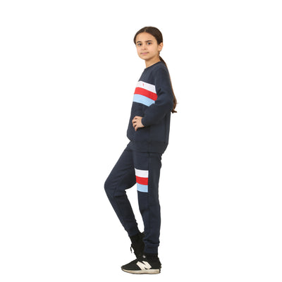 Bahob® 1 & 2 Pack Boys Girls Tracksuit, Unisex Jumper Sweatshirt and Jogger Bottoms Tracksuit Set for Kids 3-14 Years