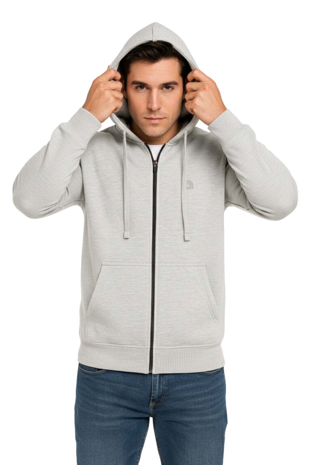 Bahob® Men's Hoodies Zip Up Sweatshirt Jackets Lightweight Long Sleeve Zipped Hoodie Jumper Tops Sweater Hoodies for Men S-3XL