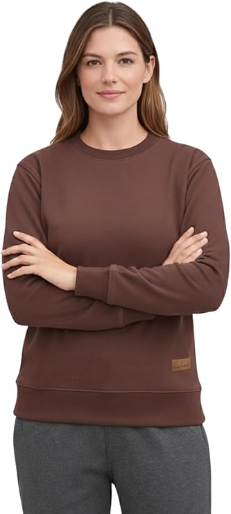 Bahob® Women's Crew Sweatshirt Long Sleeve Tops for Ladies Sweatshirts for Women UK Pullover Jumper Crewneck Sweater S-XXL
