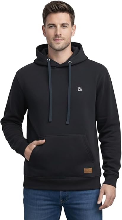 Bahob® Men's Hoodies Pullover Hooded Top Hoodie for men's Sweatshirts Long Sleeve Hoody Drawstring Casual Tops with Pockets S-3XL