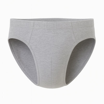 Bahob® 6 Pack Men's Underwear Briefs Ribbed Slips, Ultra Soft Sports Cotton Blend Slips Briefs