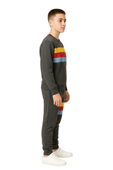 Bahob® 1 & 2 Pack Boys Girls Tracksuit, Jumper Sweatshirt and Jogger Bottoms Tracksuit Set for Kids 3-14 Years