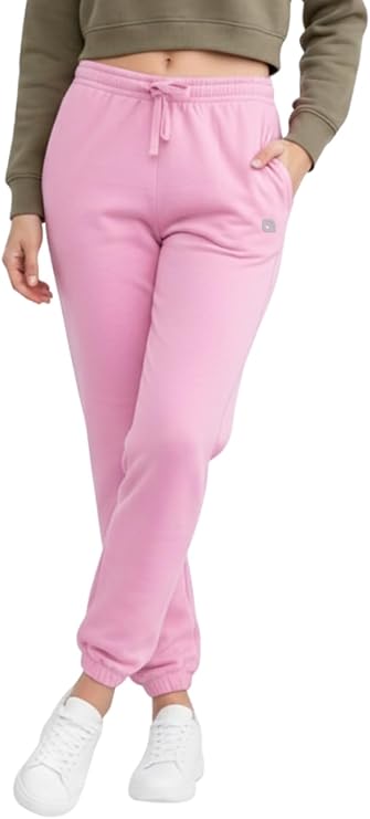 Bahob® Women's Fleece Joggers Sweatpants Jogging Tracksuit Bottoms Drawstring Elastic Waist Joggers for Women S-XXL