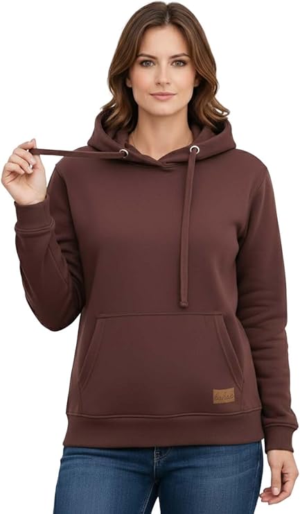 Bahob® Women's Ladies Pullover Hoodie Top Long Sleeve Sweatshirt Top Soft Jumper Jacket Hoodies S-XXL