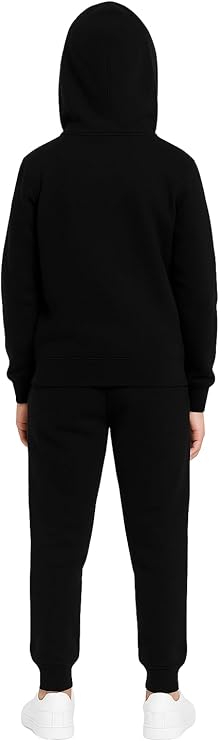 Boys Tracksuit Fleece Kids Pull Over Hooded Jogging Bottoms and Hoodie UK