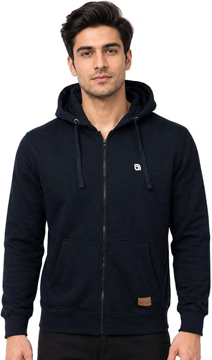 Bahob® Men's Hoodies Zip Up Sweatshirt Jackets Lightweight Long Sleeve Zipped Hoodie Jumper Tops Sweater Hoodies for Men S-3XL