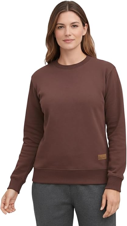Bahob® Women's Crew Sweatshirt Long Sleeve Tops for Ladies Sweatshirts for Women UK Pullover Jumper Crewneck Sweater S-XXL