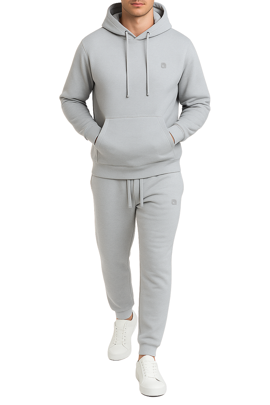 Bahob® Men's Tracksuit Set Full Sleeve Fleece Hoodie Top Jogging Bottoms Joggers