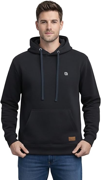 Bahob® Men's Hoodies Pullover Hooded Top Hoodie for men's Sweatshirts Long Sleeve Hoody Drawstring Casual Tops with Pockets S-3XL