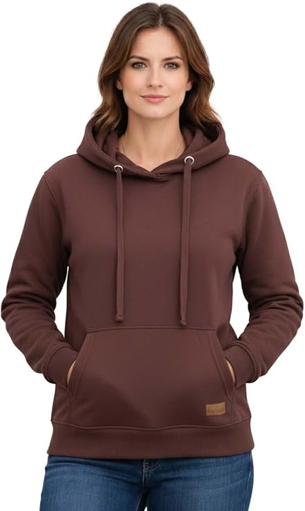 Bahob® Women's Ladies Pullover Hoodie Top Long Sleeve Sweatshirt Top Soft Jumper Jacket Hoodies S-XXL