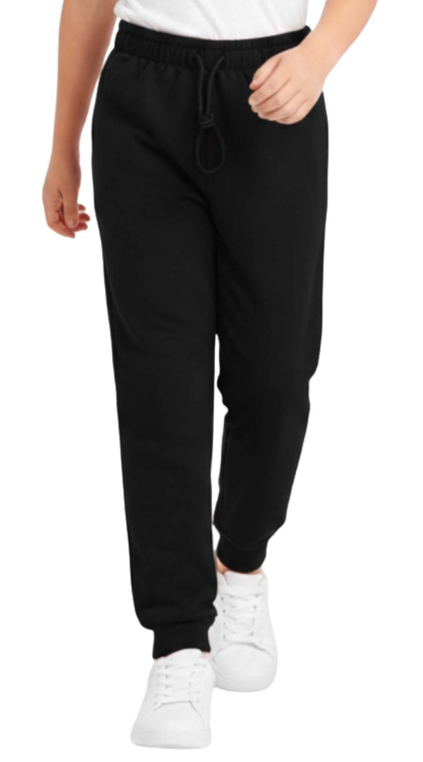Bahob® 2 Pack School Uniform Boys Girls Childrens Sports Activewear PE Fleece Jogging Tracksuit Bottoms