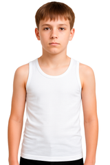 Bahob® 6 Pack Boy's Underwear Vests Soft Cotton Tank Tops Kids Sleeveless Vests Undershirts 100% Cotton