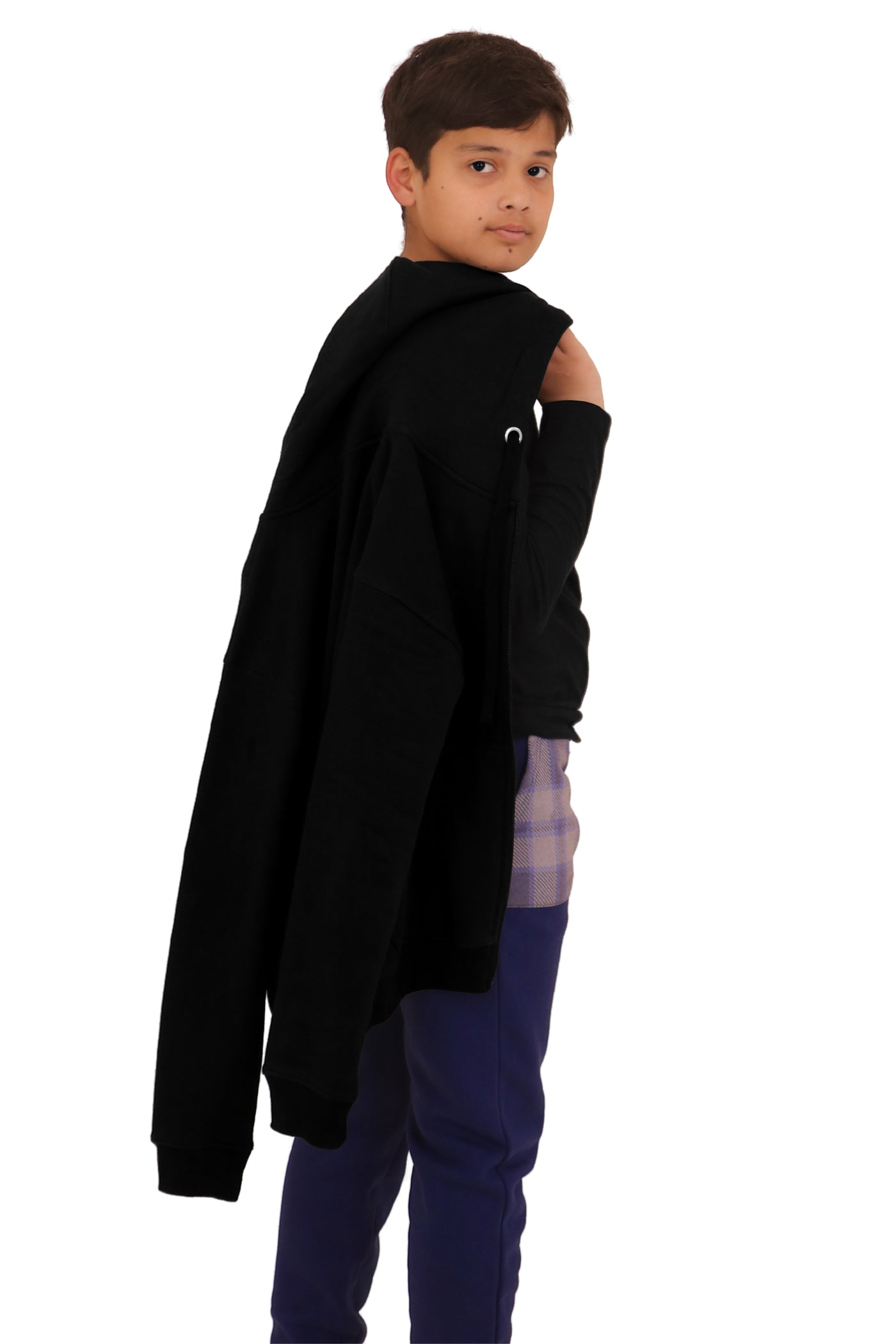 Bahob® Hoodies For Boys Kids Fleece Zip-Up Hoodie Sweatshirt Kids Hoodies Jacket Sweatshirt for Boys Long Sleeve Top Unisex Age 5-14 Years