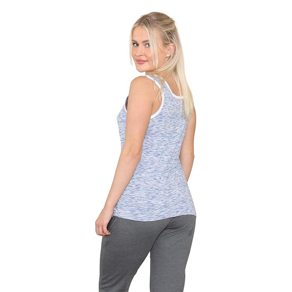 Bahob® 3 Pack Women's Vests Tank Tops for Women Undershirt Sleeveless Vest Tops for Women and Girls Super soft Cotton Vest S-2XL
