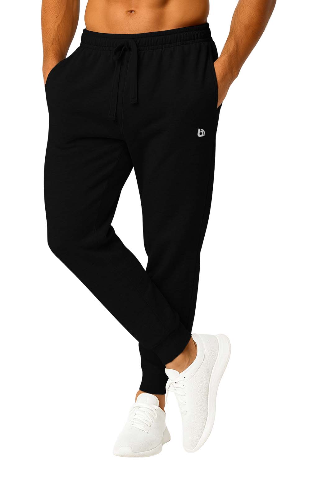 Men's Fleece Sweatpant with Pockets Men's Joggers Tracksuit Bottom for Men S-3XL