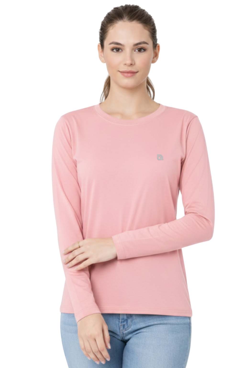 Bahob® 3 Pack Women's Classic-Fit Crewneck , Multipacks Ladies Long Sleeve T-Shirt Top S-XXL