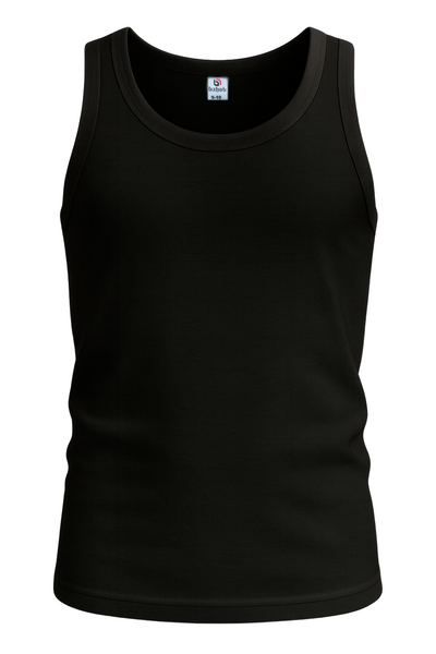 Bahob® 6 Pack Boy's Underwear Vests Soft Cotton Tank Tops Kids Sleeveless Vests Undershirts 100% Cotton