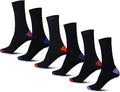 Mens Socks 6 Pairs Coloured Design Socks Smart Suit Work Golf Cotton Blend 6-11