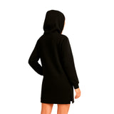 Women's Pullover Long Hoodies Long Sleeves Ladies Fleece Longline Casual Hoodies Sweatshirt Top Soft Jumper Hoodies for Women S-XXL