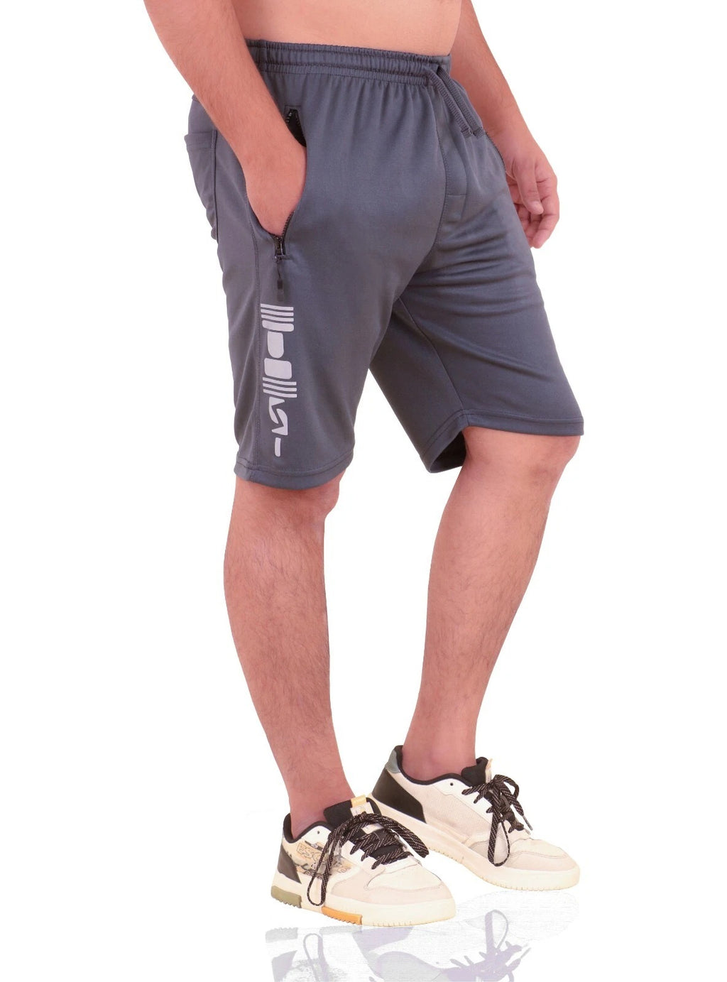 Mens Gym Running Shorts Men's Plain Summer Shorts Polyester Beach Style Shorts