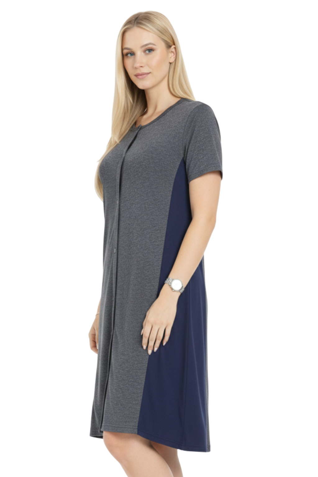 Bahob® Ladies Nightdress Cotton Short Sleeve Night Shirt Nightdress Women's Nightie Nightwear Loungewear S-XXL