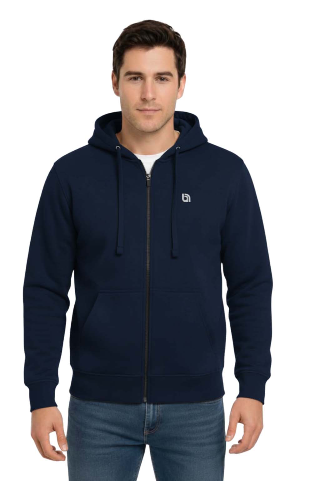 Bahob® Men's Hoodies Zip Up Sweatshirt Jackets Lightweight Long Sleeve Zipped Hoodie Jumper Tops Sweater Hoodies for Men S-3XL