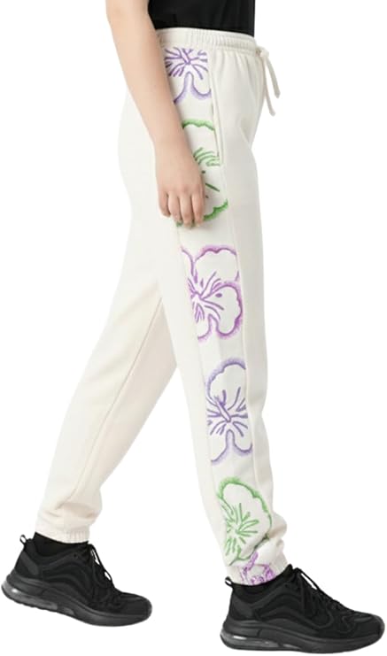 Bahob® Women's Fleece Joggers Sweatpants Jogging Tracksuit Bottoms Drawstring Elastic Waist Joggers for Women S-XXL