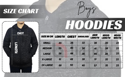 Bahob® Hoodies For Boys Kids Fleece Zip-Up Hoodie Sweatshirt Kids Hoodies Jacket Sweatshirt for Boys Long Sleeve Top Unisex Age 5-14 Years